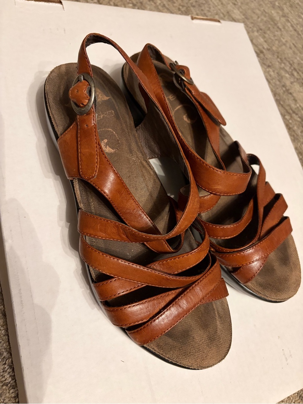 Women’s Strappy Dansko Sandals Size 37